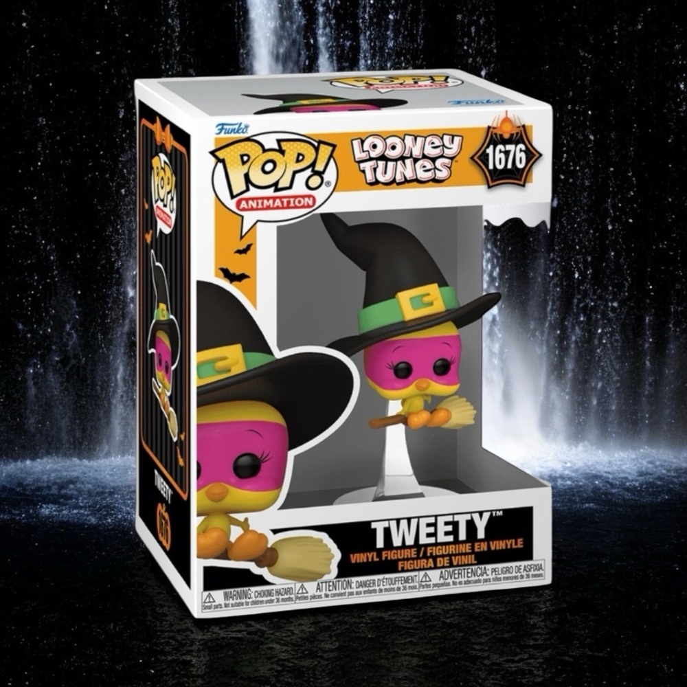 Funko Pop Tweety Vinyl Figure Halloween Witch NWT
